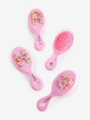 Bright Pink A Initial Hairbrush - Image 2 of 3