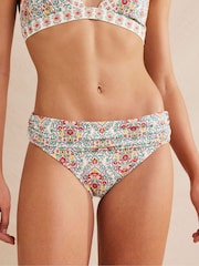 Boden Red Classic Fold Bikini Bottoms - Image 3 of 6