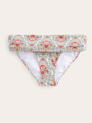 Boden Red Classic Fold Bikini Bottoms - Image 5 of 6