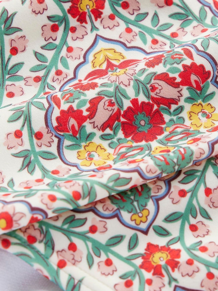 Boden Red Classic Fold Bikini Bottoms - Image 6 of 6