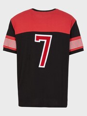 Emporio Armani EA7 Collegiate Black T-Shirt - Image 2 of 3