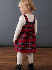Red Check Pinafore Dress (3mths-8yrs) - Image 3 of 7