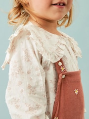 Pink Blouse And Dungarees Set (3mths-7yrs) - Image 4 of 6