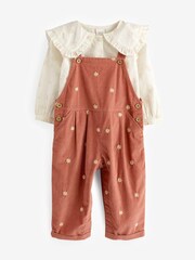 Pink Blouse And Dungarees Set (3mths-7yrs) - Image 5 of 6