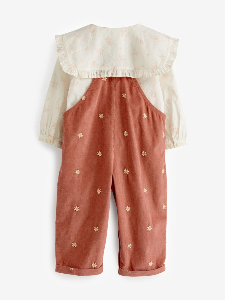 Pink Blouse And Dungarees Set (3mths-7yrs) - Image 6 of 6