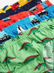 Bright Print 100% Cotton Briefs 10 Pack (1.5-10yrs) - Image 13 of 13