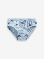 Neutral Dinosaur 100% Cotton Briefs 7 Pack (1.5-10yrs) - Image 7 of 10