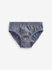 Neutral Dinosaur 100% Cotton Briefs 7 Pack (1.5-10yrs) - Image 8 of 10