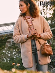 FatFace Brown Jericho Fleece - Image 1 of 8