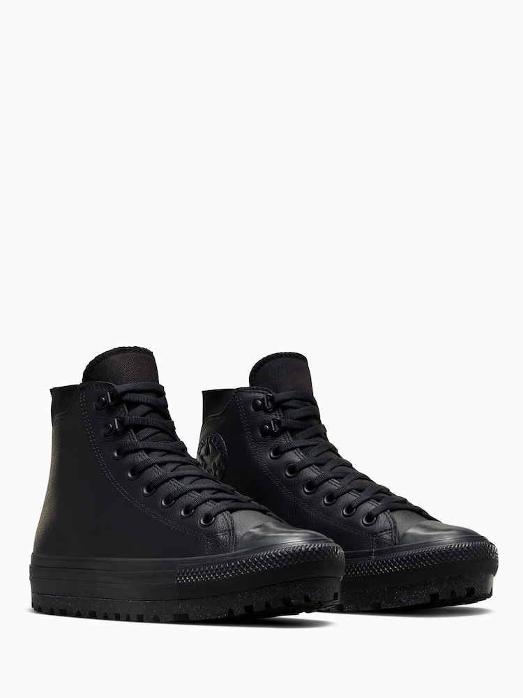 Converse Black Chuck Taylor Waterproof City Trek Trainers - Image 3 of 9