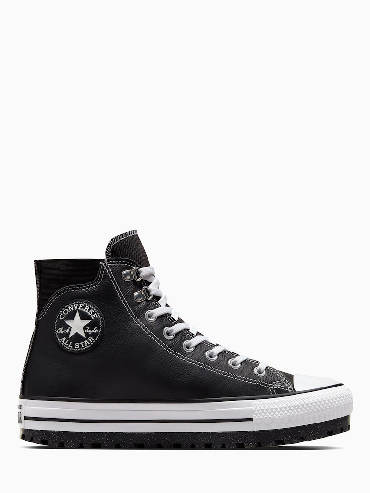 Negro/Blanco - Zapatillas impermeables City Trek Chuck Taylor de Converse - Imagen 1 de 14