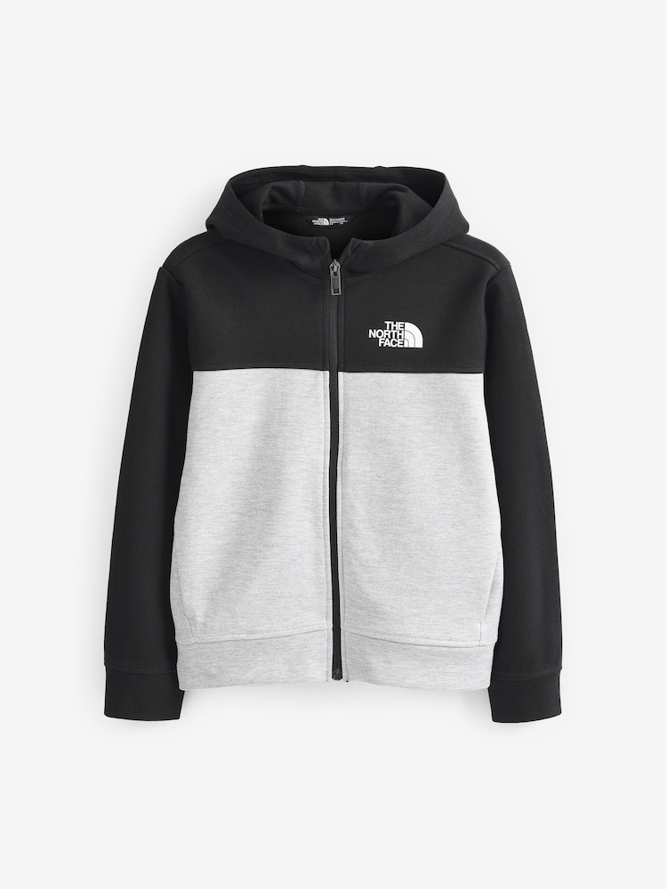 The North Face Grey Teen Tech Full Zip Hoodie - Image 7 of 7