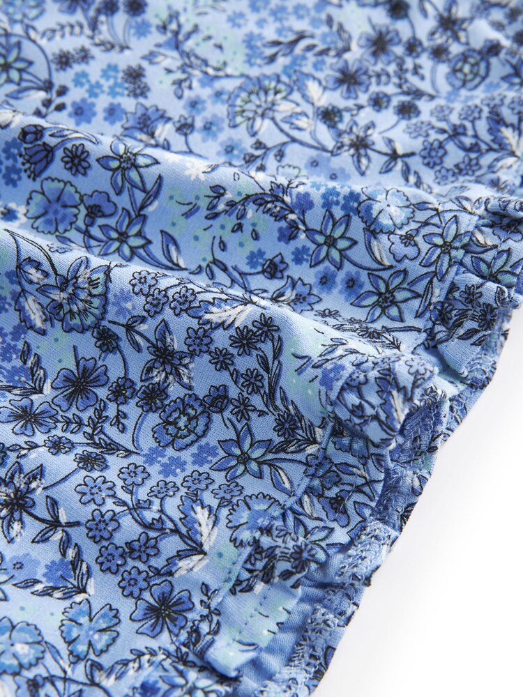 Blau mit Streublumen - Pull On Skort (3-16 Jahre) - Bild 5 von 5 Blau mit Streublumen - Pull On Skort (3-16 Jahre) - Bild 5 von 5