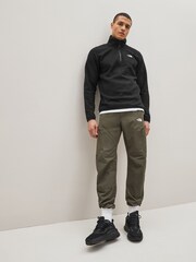 The North Face Black Mens Glacier 1/4 Zip Fleece - Image 3 of 7