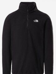 The North Face Black Mens Glacier 1/4 Zip Fleece - Image 7 of 7