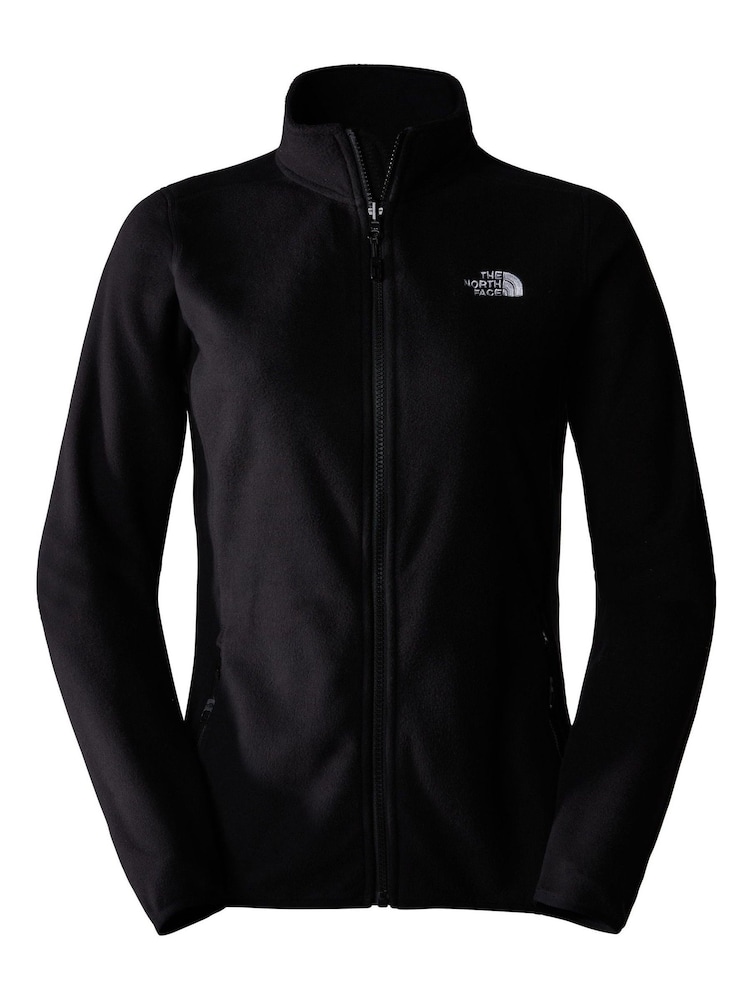 Schwarz - The North Face – Glacier – Fleece für Damen mit durchgehendem Reißverschluss - Bild 2 von 3 Schwarz - The North Face – Glacier – Fleece für Damen mit durchgehendem Reißverschluss - Bild 2 von 3