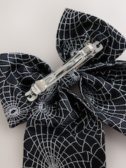 Black Halloween Hair Bow - Image 5 of 5