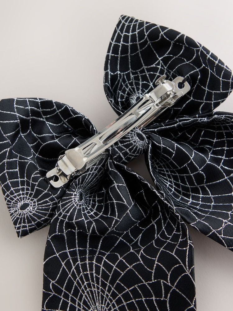 Black Halloween Hair Bow - Image 5 of 5