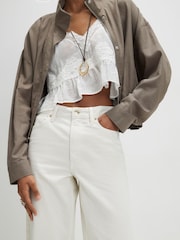 Vaqueros rectos holgados de talle alto de de River Island - Imagen 4 de 4