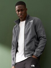 The North Face Grey Mens Glacier Full Zip Fleece - Image 1 of 3