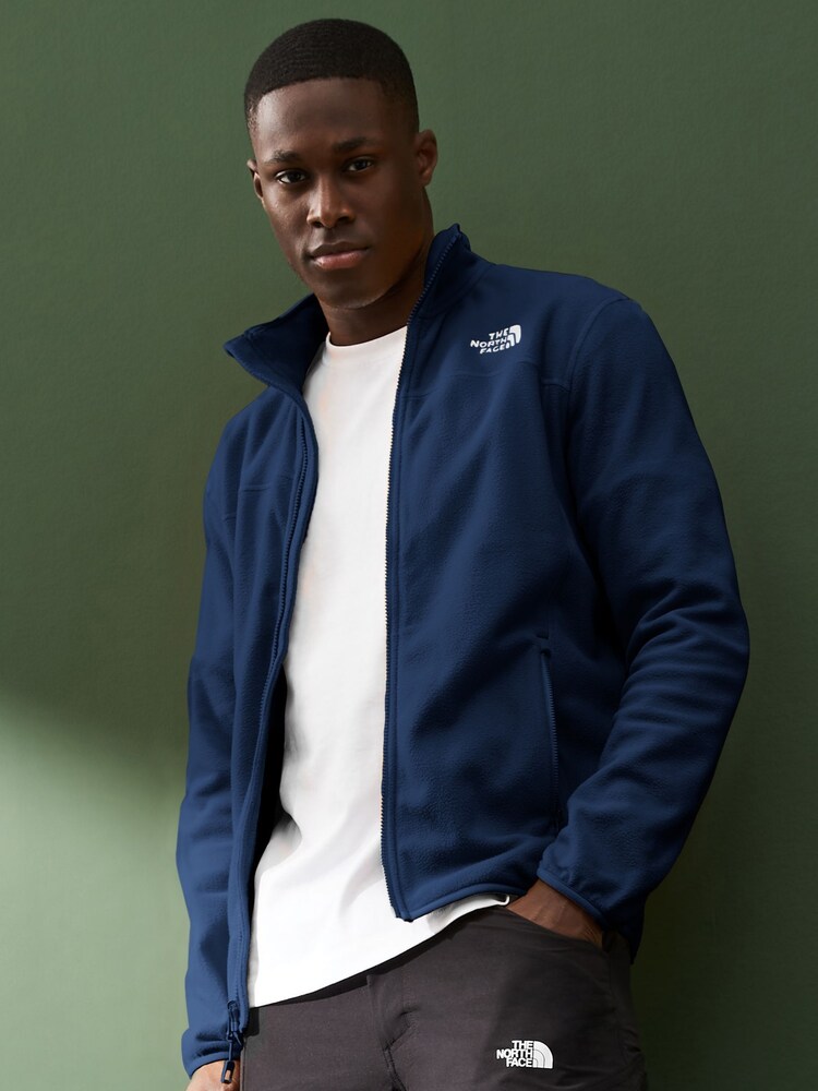 The North Face Dark Blue Mens Glacier Full Zip Fleece - Image 1 of 3