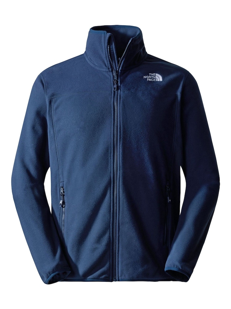 The North Face Dark Blue Mens Glacier Full Zip Fleece - Image 2 of 3