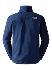 The North Face Dark Blue Mens Glacier Full Zip Fleece - Image 3 of 3
