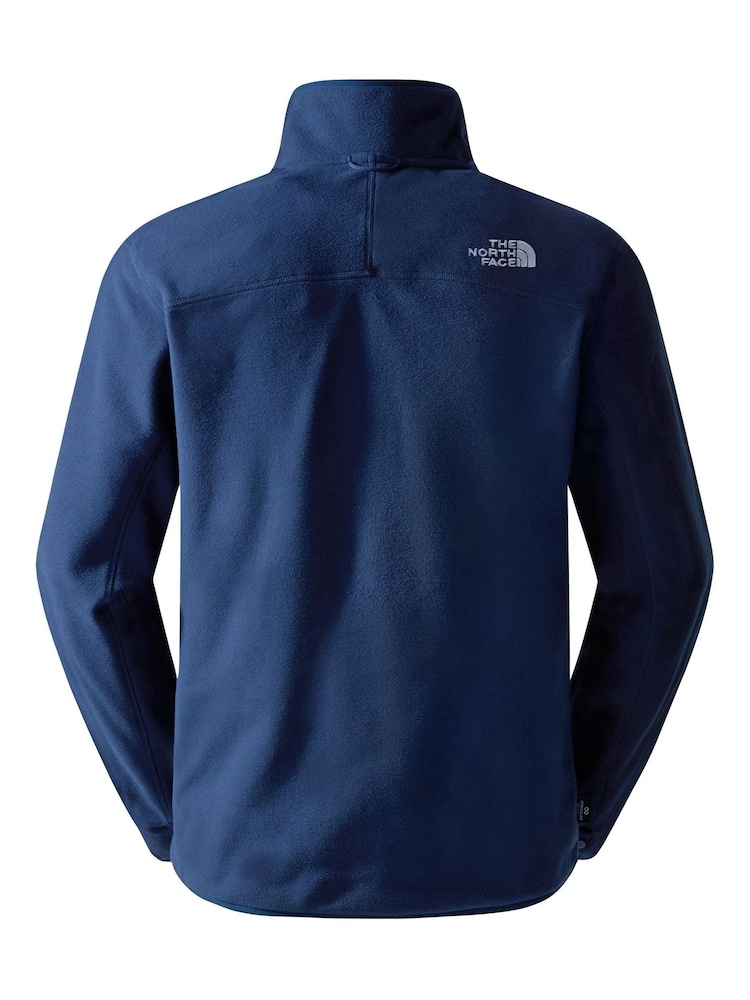 The North Face Dark Blue Mens Glacier Full Zip Fleece - Image 3 of 3