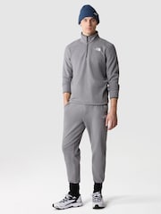 The North Face Grey Mens Glacier 1/4 Zip Fleece - Image 4 of 6