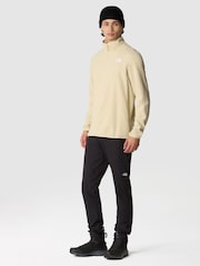 The North Face Cream Mens Glacier 1/4 Zip Fleece - Image 4 of 6
