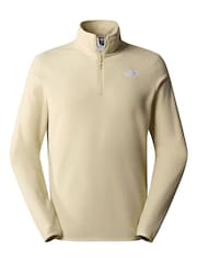 The North Face Cream Mens Glacier 1/4 Zip Fleece - Image 5 of 6