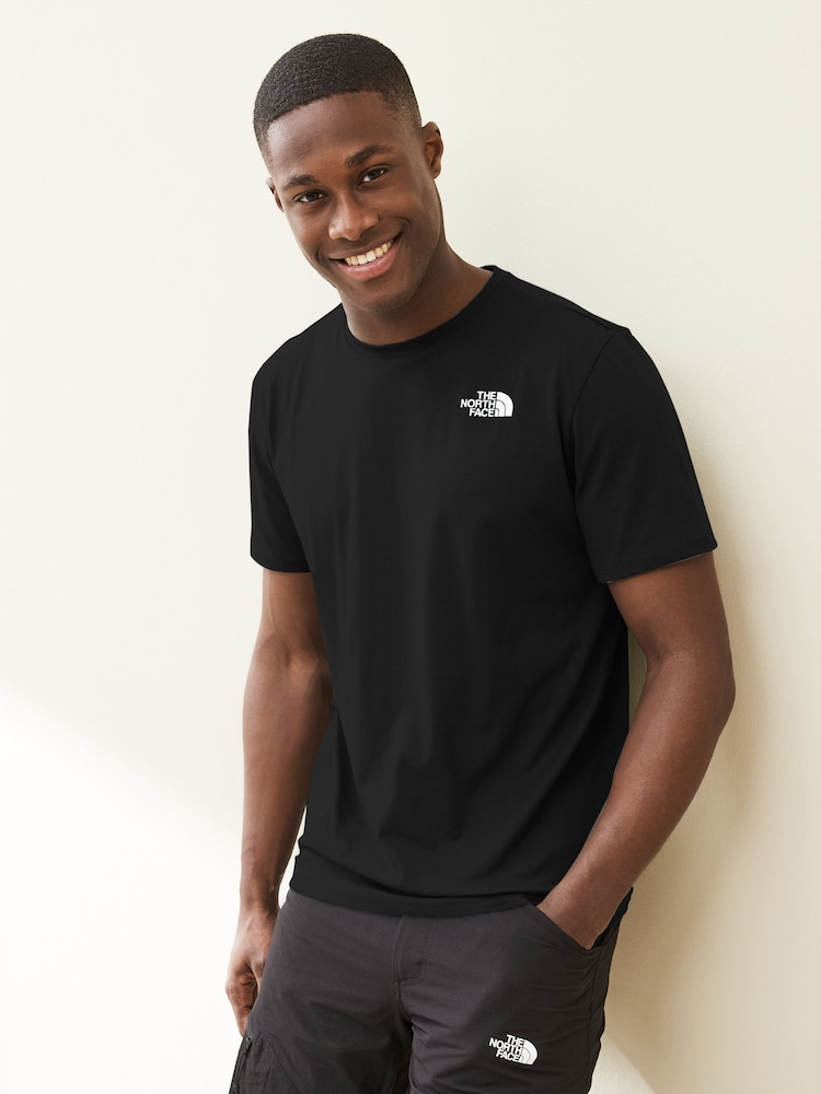 The North Face Black Mens Foundation Back Graphic T-Shirt - Image 1 of 3