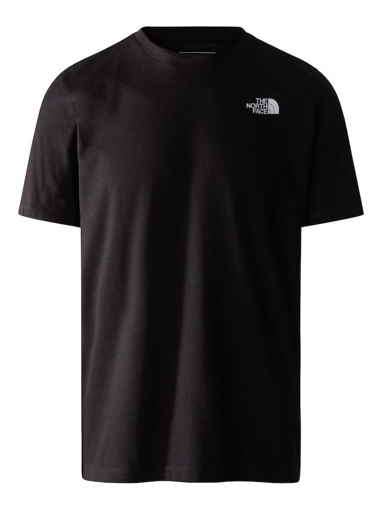 The North Face Black Mens Foundation Back Graphic T-Shirt - Image 2 of 3 The North Face Black Mens Foundation Back Graphic T-Shirt - Image 2 of 3