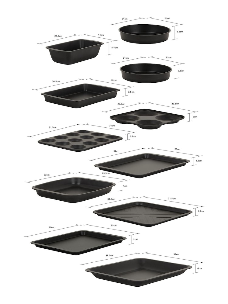 Wham Black Essentials 12 Piece Family Set - Image 3 of 3