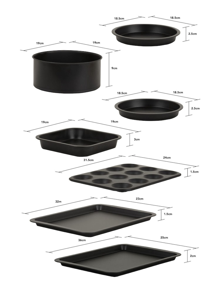 Wham Black Essentials Beginner Baking Set - Image 3 of 3