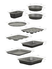 Wham Silver Baker  Salt Large Family Bakeware Set - Image 3 of 3