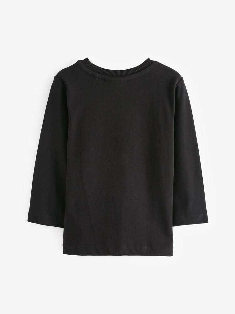 Black Long Sleeve Goonies License T-Shirt (3mths-8yrs) - Image 2 of 2