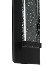 Eglo black Villagrazia LED Outdoor Glass Modern Wall Light - Image 3 of 5