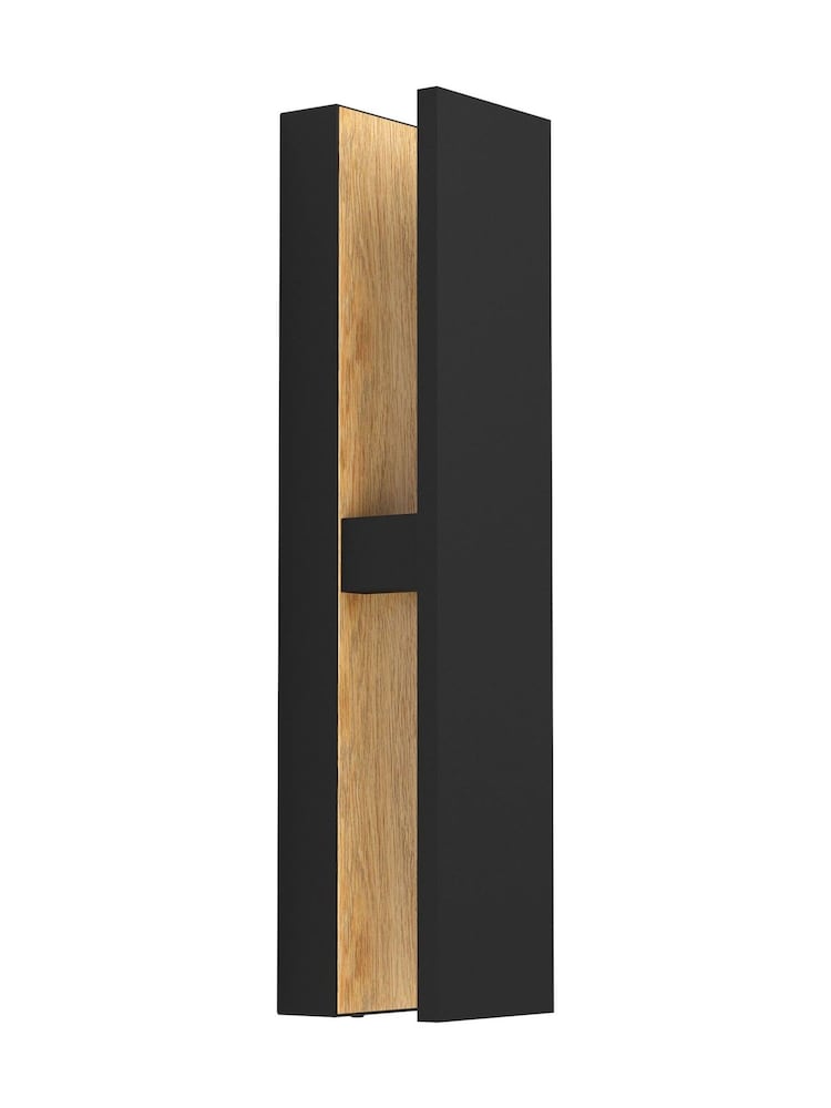 Eglo black brown Costorio LED Outdoor Wall Light - Image 2 of 5 Eglo black brown Costorio LED Outdoor Wall Light - Image 2 of 5