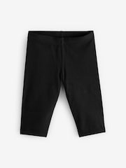 Pink/ Black Lime Green Bright Tropical Cropped Leggings 4 Pack (3-16yrs) - Image 4 of 7