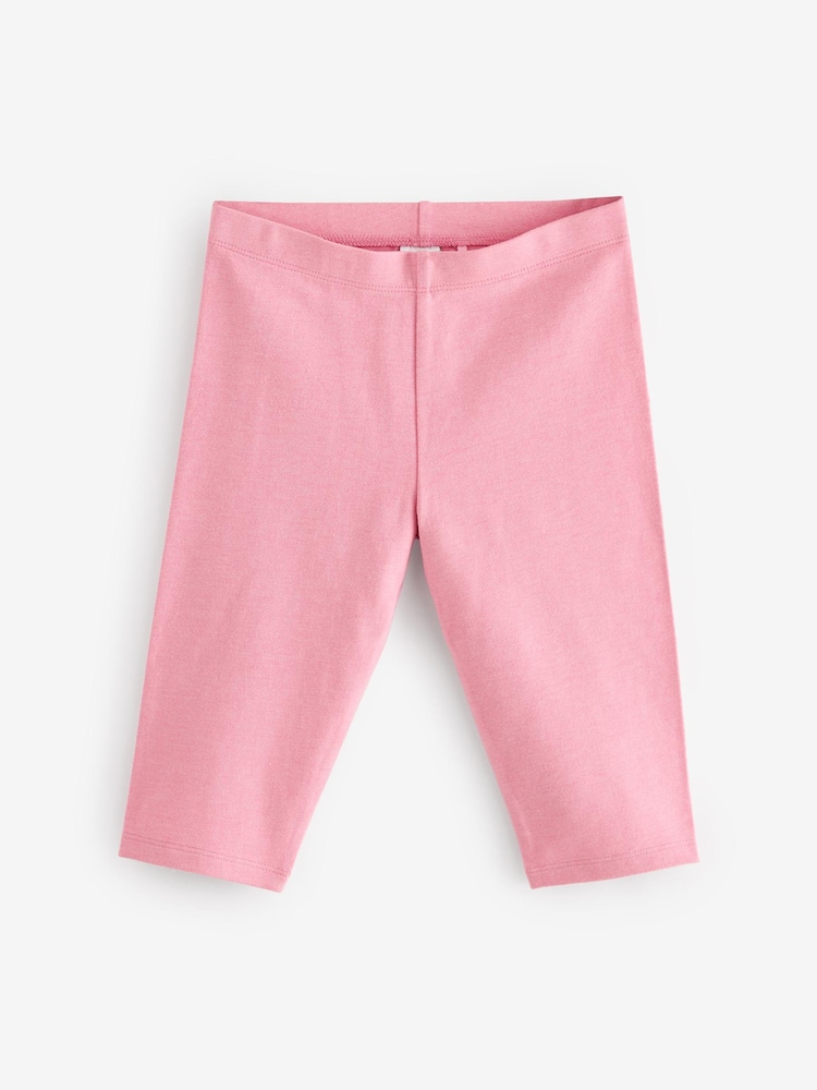 Rose/noir citron vert tropical vif - Raccourci Leggings (3-16yrs) - Image 5 of 7