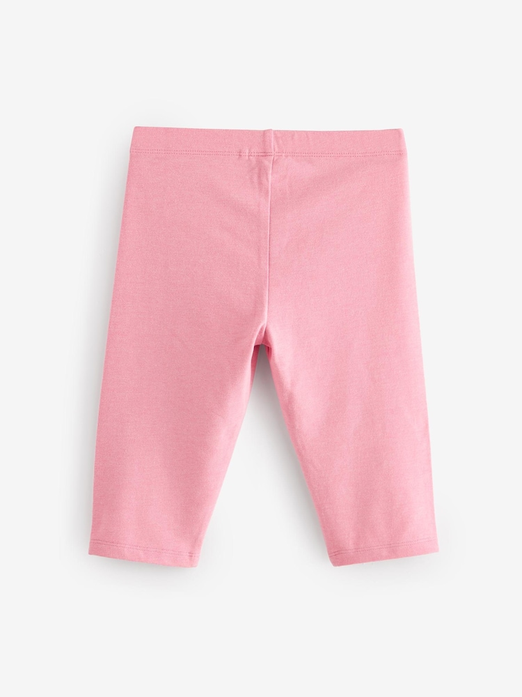 Rose/noir citron vert tropical vif - Raccourci Leggings (3-16yrs) - Image 6 of 7