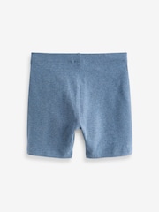 Black/ Pink/ Blue/ White/ Grey 5 Pack Cycle Shorts (3-16yrs) - Image 2 of 3