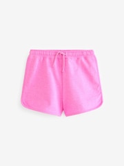 Purple/Pink/Blue/Lime/Floral Brights 5 Pack 100% Cotton Shorts (3-16yrs) - Image 5 of 8