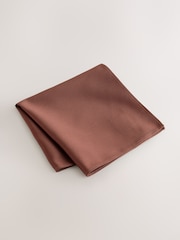 Brown Tie Pocket Square and Pin Set - Image 4 of 4
