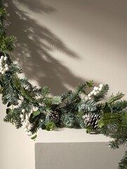 Truly Green Christmas Garland - Image 2 of 4