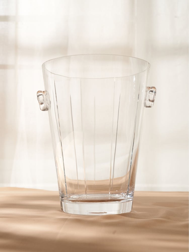 Truly Clear Soho Cut Crystal Ice Bucket - Image 2 of 4