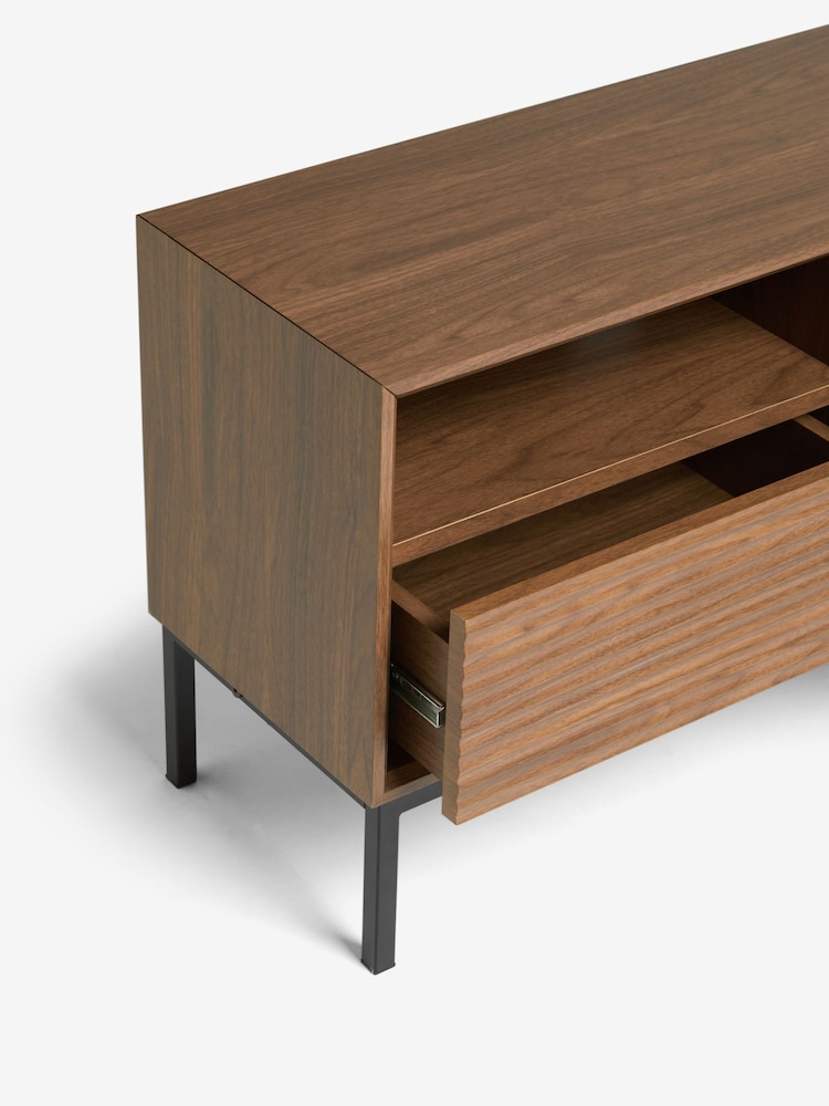 Dark Marlow Oak Effect TV Unit Up to 60 Inch - Image 9 of 9