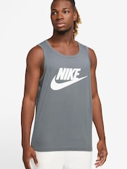Grijs - Nike sportkleding 100% katoenen hemd - Image 1 of 3