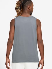 Grijs - Nike sportkleding 100% katoenen hemd - Image 2 of 3